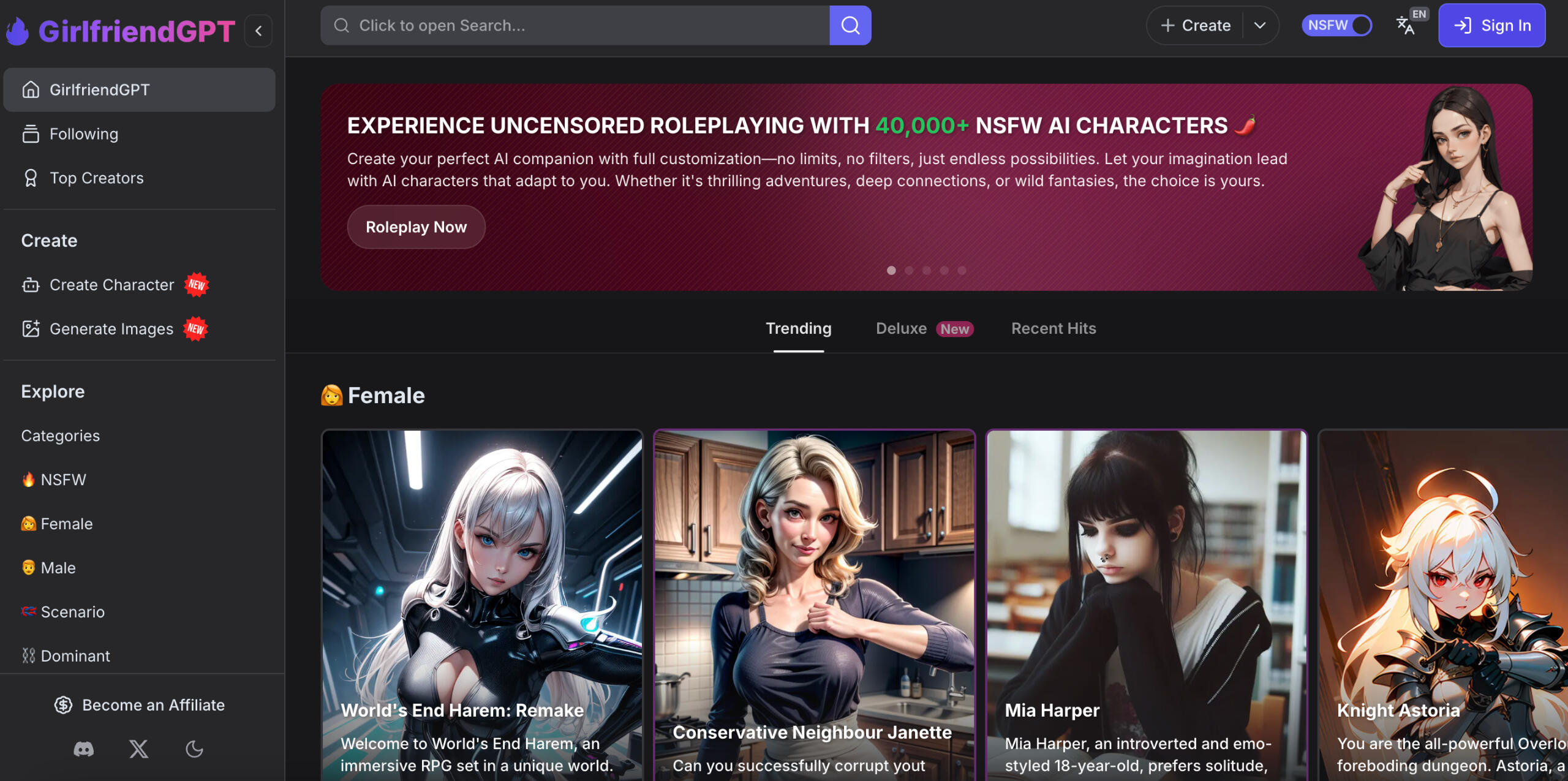 GirlfriendGPT GirlfriendGPT